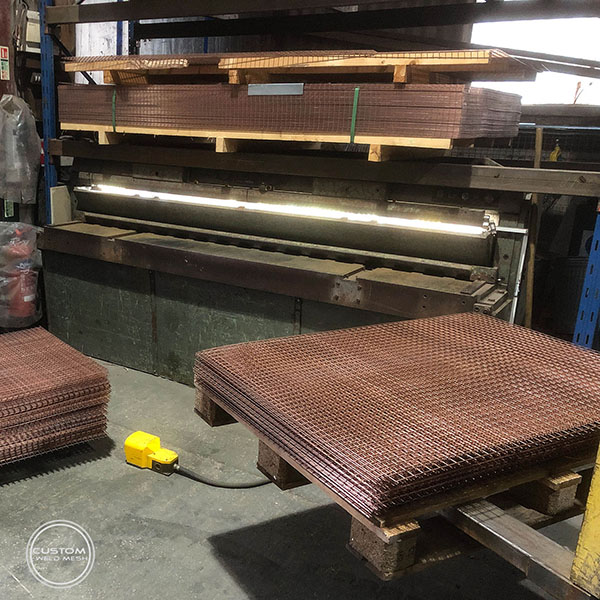 Wire mesh cut to size sheets 